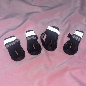 Black and White Dog Boots New Never Used